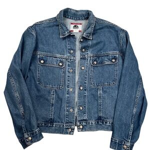Levi's Silver Tab Jacket Mens Medium Blue Trucker Vintage 90s Denim